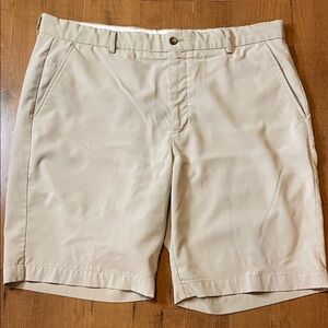 Greg Norman Tan Men's Golf Shorts